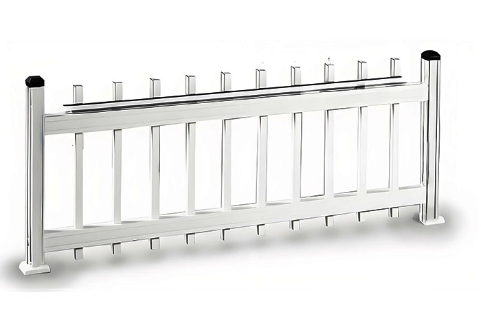 鋁型材定制開模鋁合金防護欄鋁型材-2